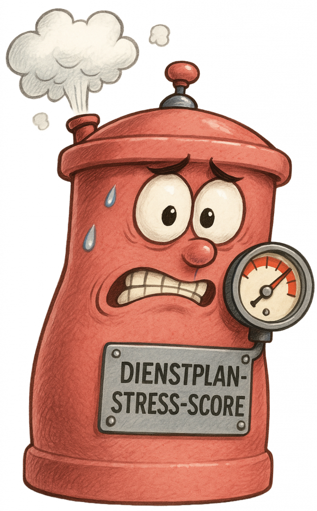 Dienstplanung bereitet Stress