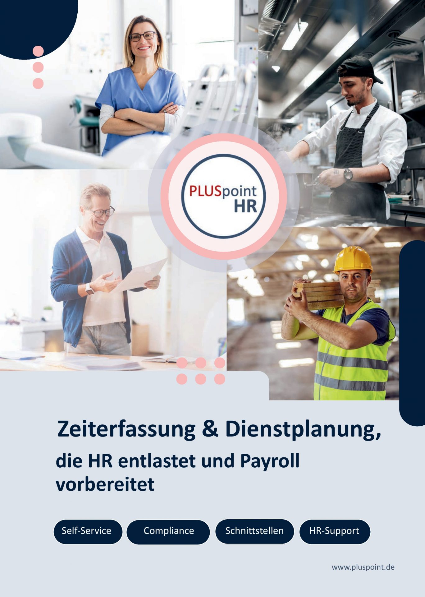 Zeiterfassung und Dienstplanung, die entlastet