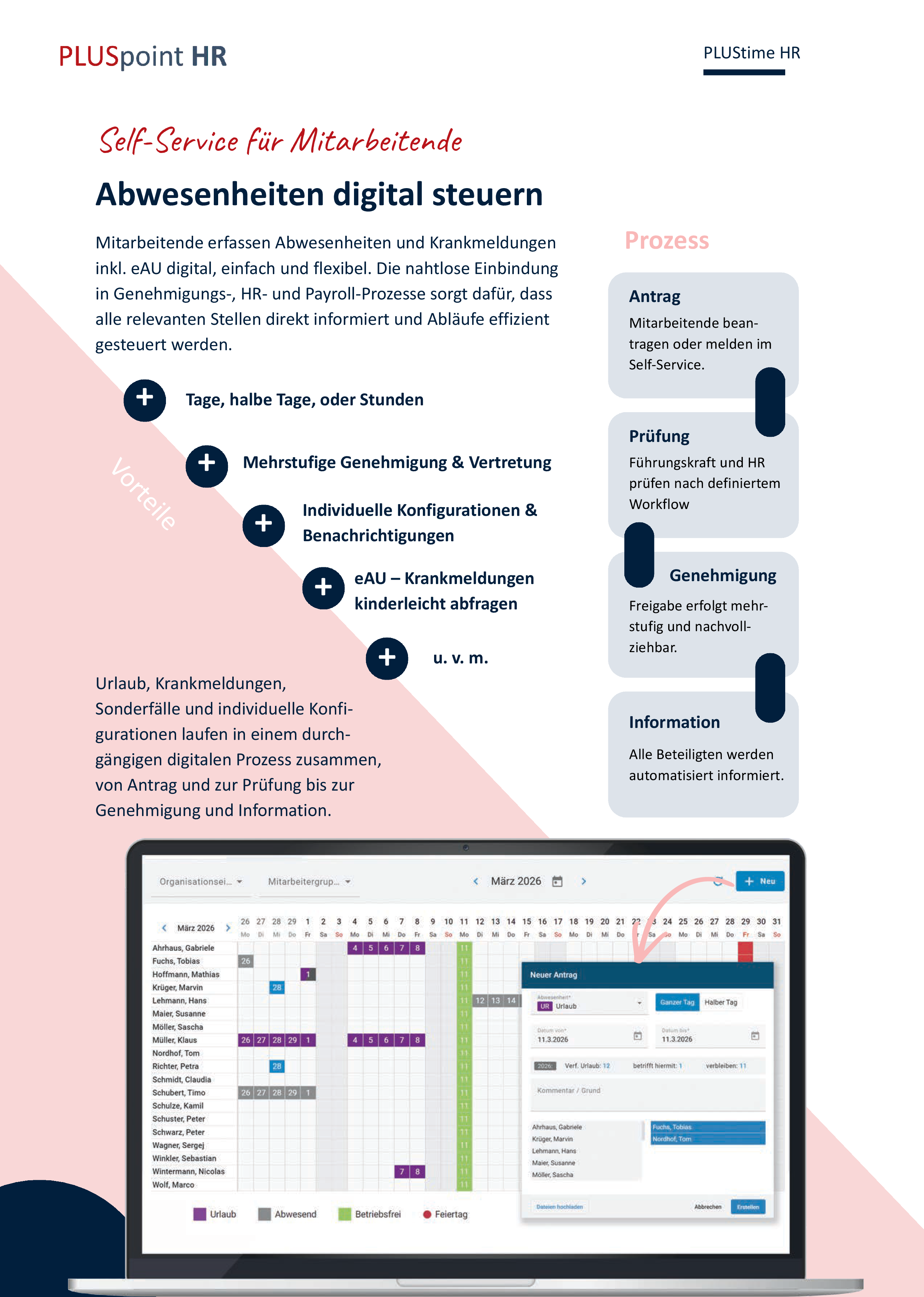 Abwesenheiten digital steuern