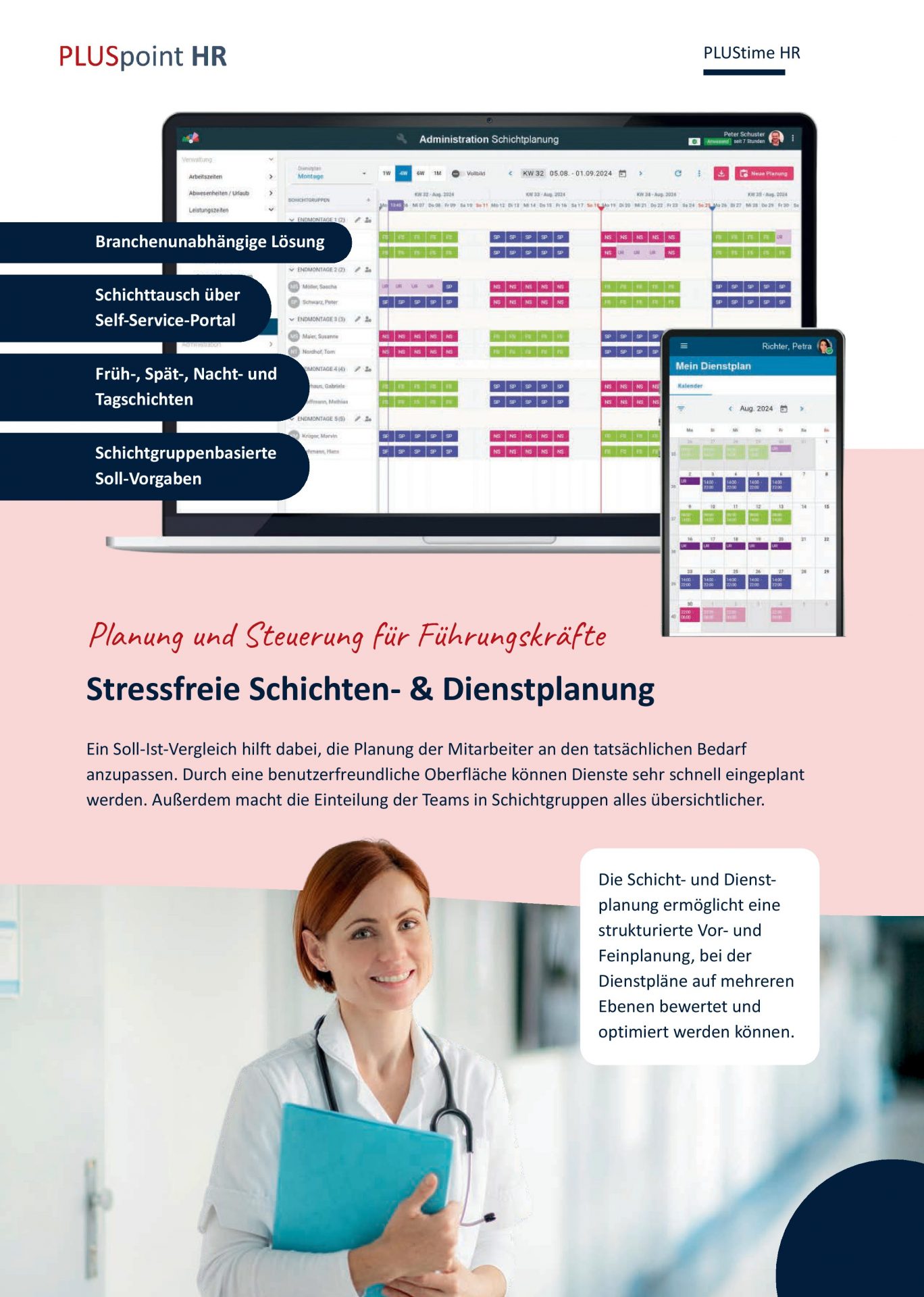 Schichten- und Dienstplanung ohne Stress